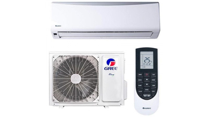 Кондиціонер GREE GWH18QD-K3DNA2G  PRAKTIK Pro DC inverter (Cold Plazma) (-20°C  +43°C )  +зимовий комплект