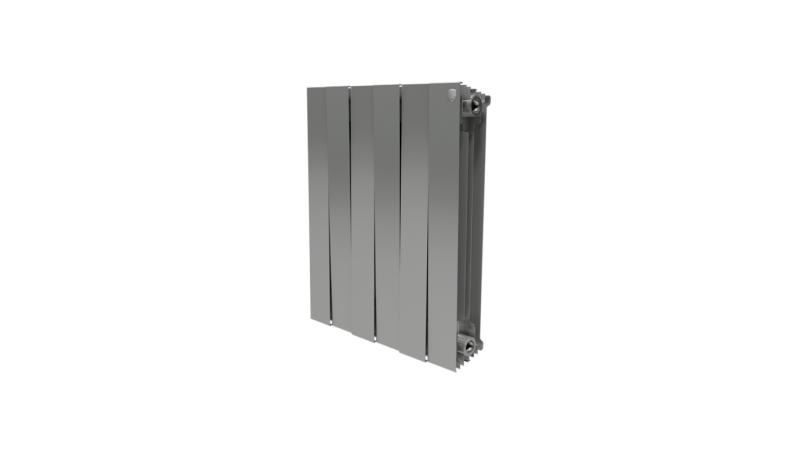 Радіатор Royal Thermo PianoForte 500 / Silver Satin - 8 секц