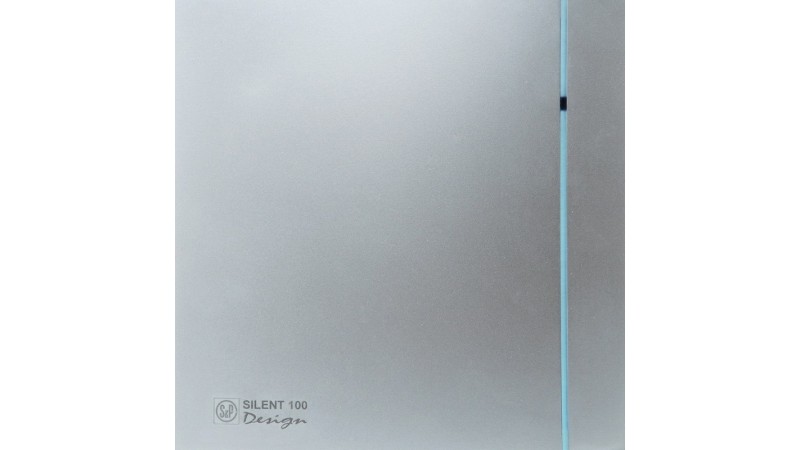 Витяжний вентилятор Soler&Palau Silent-100 CHZ Silver Design (5210602800)